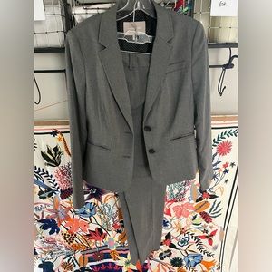 Gray Banana Republic Suit set